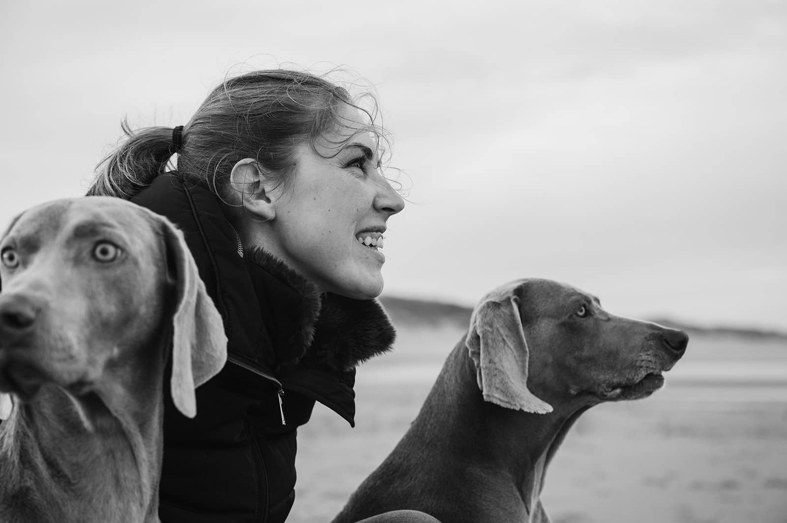 fotos met je hond aan zee
